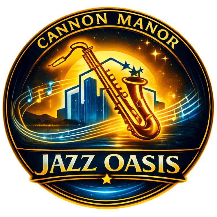 Logo built for Carlos Manor Jazz Oasis